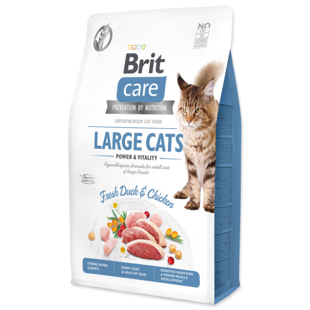 BRIT Care Cat Grain-Free Large cats Power & Vitality 2kg