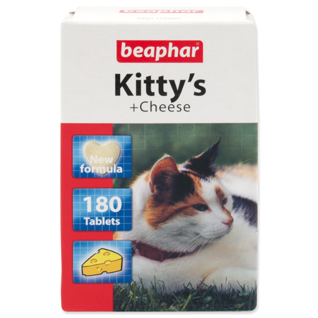 Obrázek Pochoutka BEAPHAR Kitty´s sýr 180tablet