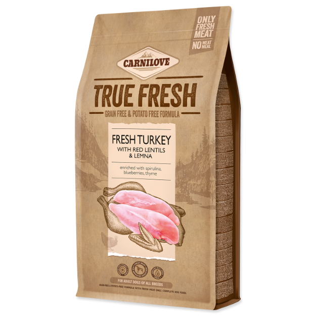 Obrázek CARNILOVE True Fresh TURKEY for Adult dogs 1,4 kg