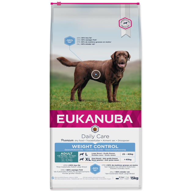 Obrázek EUKANUBA Adult Large Breed Light / Weight Control 15kg