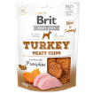 Obrázek Snack BRIT Jerky Turkey Meaty Coins 80g 