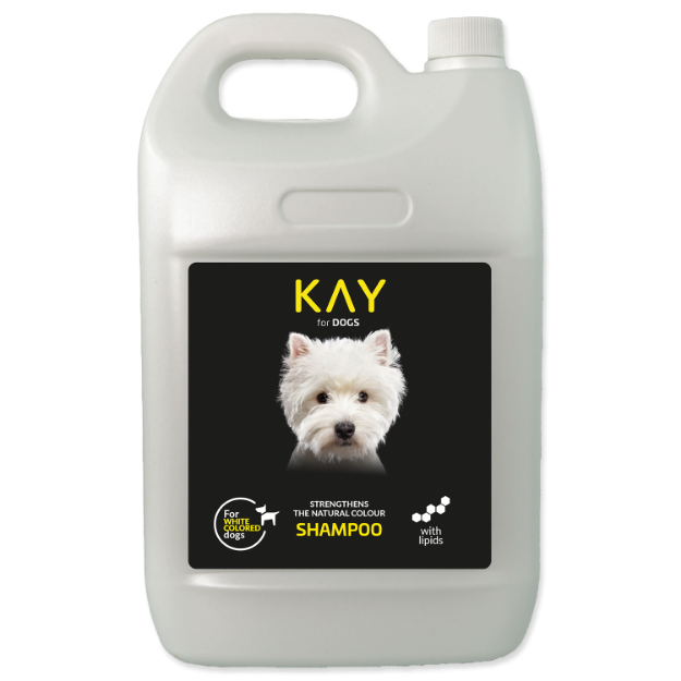 Obrázek Šampon KAY for DOG pro bílou srst  5 l