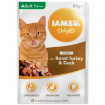 Obrázek Kapsička IAMS Cat Delights Turkey & Duck in Jelly 85g