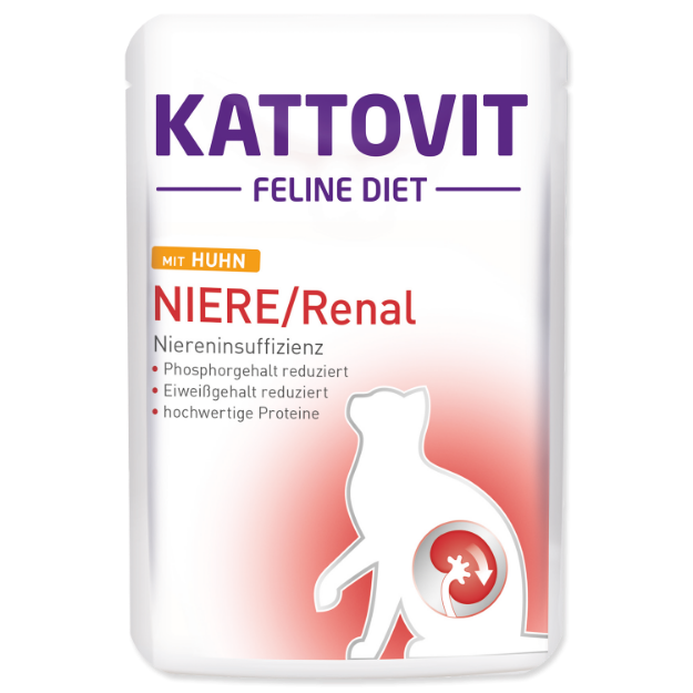 Obrázek Kapsička KATTOVIT Niere / Renal kuře 85g